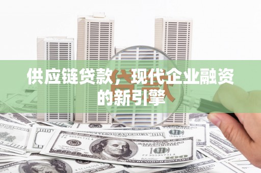洛宁供应链贷款，现代企业融资的新引擎