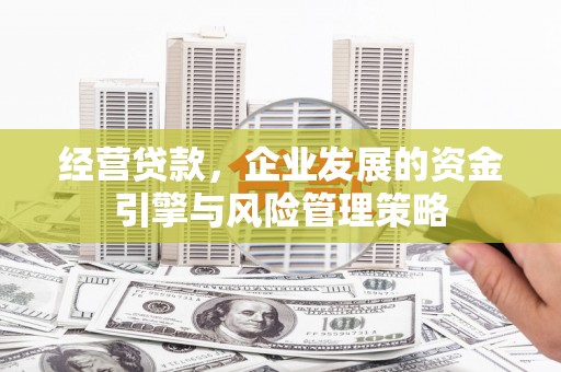 洛宁经营贷款，企业发展的资金引擎与风险管理策略