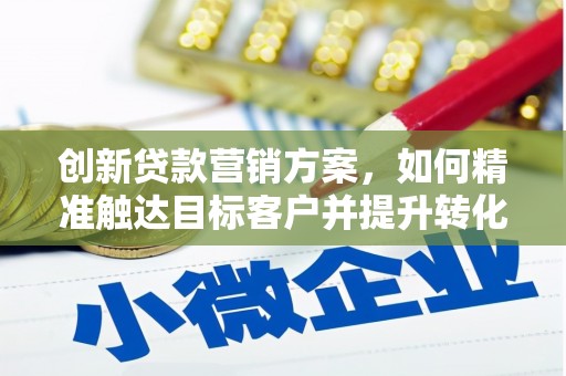 洛宁创新贷款营销方案，如何精准触达目标客户并提升转化率