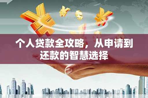 洛宁个人贷款全攻略，从申请到还款的智慧选择