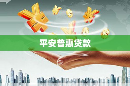 洛宁平安普惠贷款