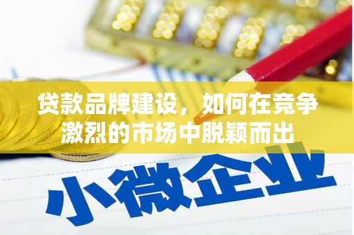 洛宁贷款品牌建设，如何在竞争激烈的市场中脱颖而出