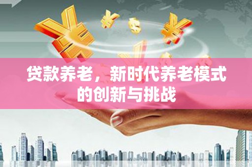 洛宁贷款养老，新时代养老模式的创新与挑战