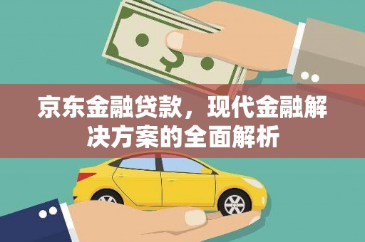 洛宁京东金融贷款，现代金融解决方案的全面解析