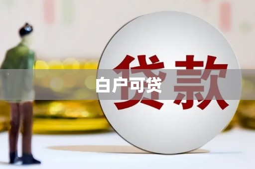 洛宁白户可贷