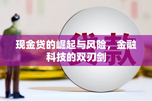 洛宁现金贷的崛起与风险，金融科技的双刃剑