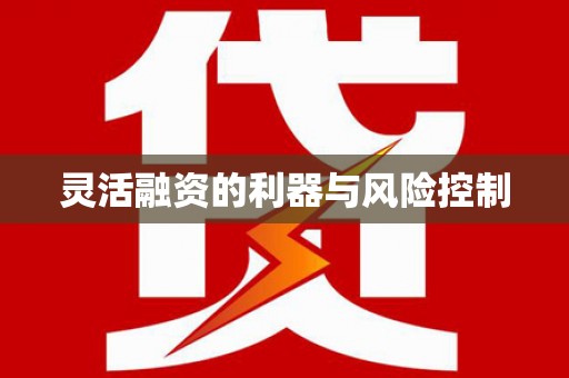洛宁灵活融资的利器与风险控制