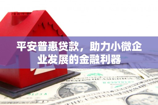 洛宁平安普惠贷款，助力小微企业发展的金融利器