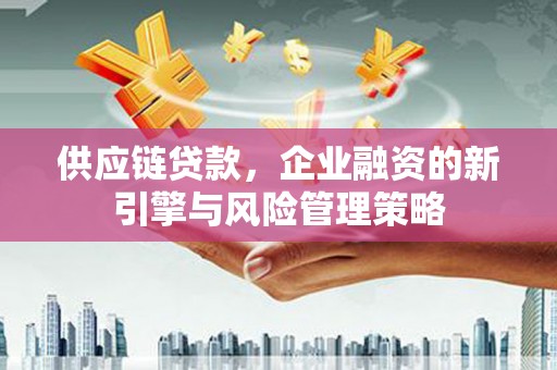 洛宁供应链贷款，企业融资的新引擎与风险管理策略