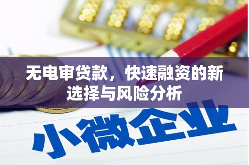 洛宁无电审贷款，快速融资的新选择与风险分析