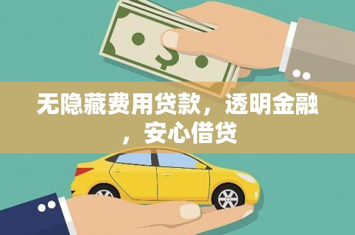 洛宁无隐藏费用贷款，透明金融，安心借贷