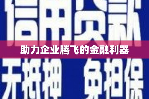 洛宁助力企业腾飞的金融利器