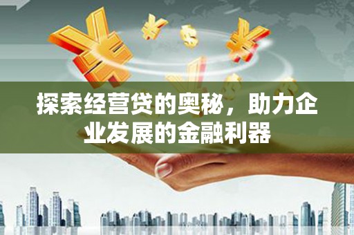 洛宁探索经营贷的奥秘，助力企业发展的金融利器