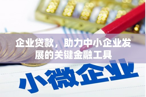 洛宁企业贷款，助力中小企业发展的关键金融工具