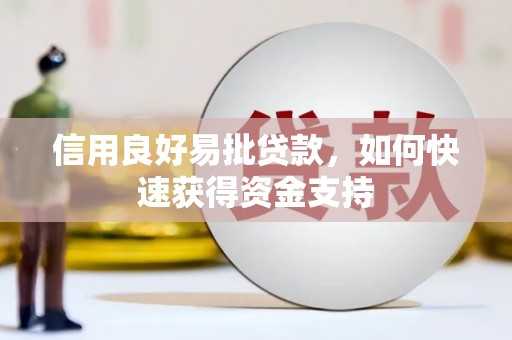 洛宁信用良好易批贷款，如何快速获得资金支持