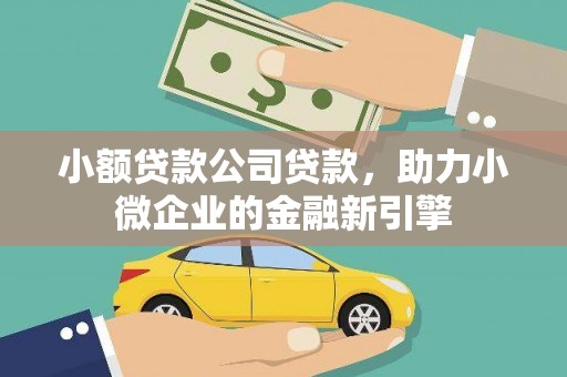 洛宁小额贷款公司贷款，助力小微企业的金融新引擎