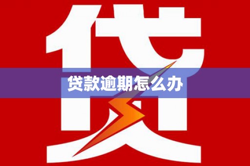 洛宁贷款逾期怎么办