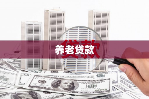 洛宁养老贷款