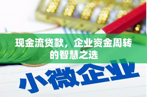 洛宁现金流贷款，企业资金周转的智慧之选