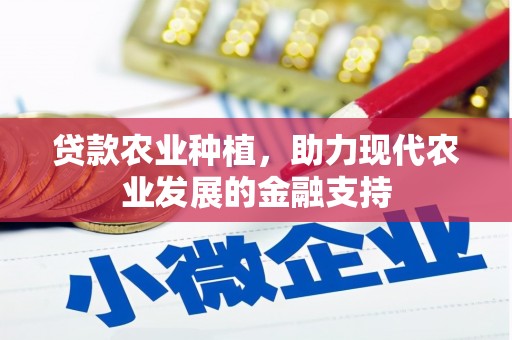 洛宁贷款农业种植，助力现代农业发展的金融支持